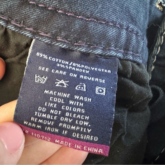 Vigoss Chelsea boot bootcut jeans women’s sz 6 10 festival boho cowgirl glam - Picture 15 of 16